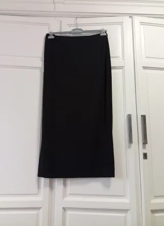 Falda negra de Shein