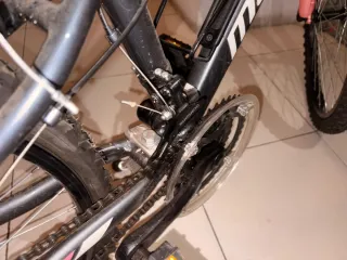 Bicicleta Megamo 24 Negra y Rosa