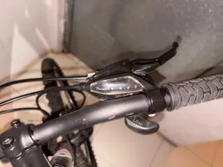Bicicleta Megamo 24 Negra y Rosa