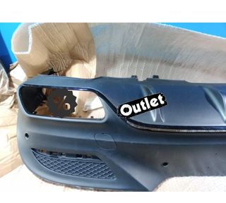 PK DIFUSOR MERCEDES GLE C292 COUPÉ NEGRO + COLAS ESCAPE C01