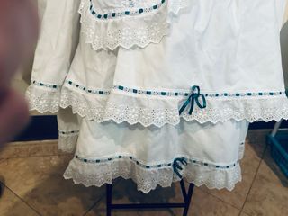 Enaguas hechas a mano con detalles