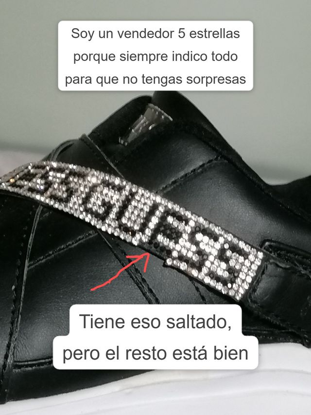 GUESS diamantitos + regalo