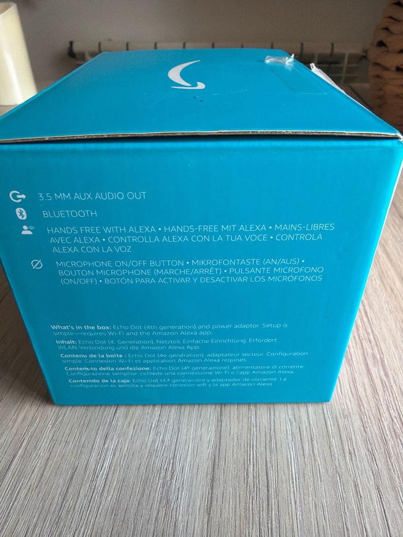 Amazon Echo Dot Alexa Blanco afbeelding 2