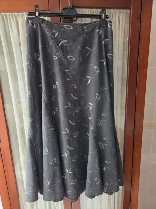 Falda larga Trussardi bordada