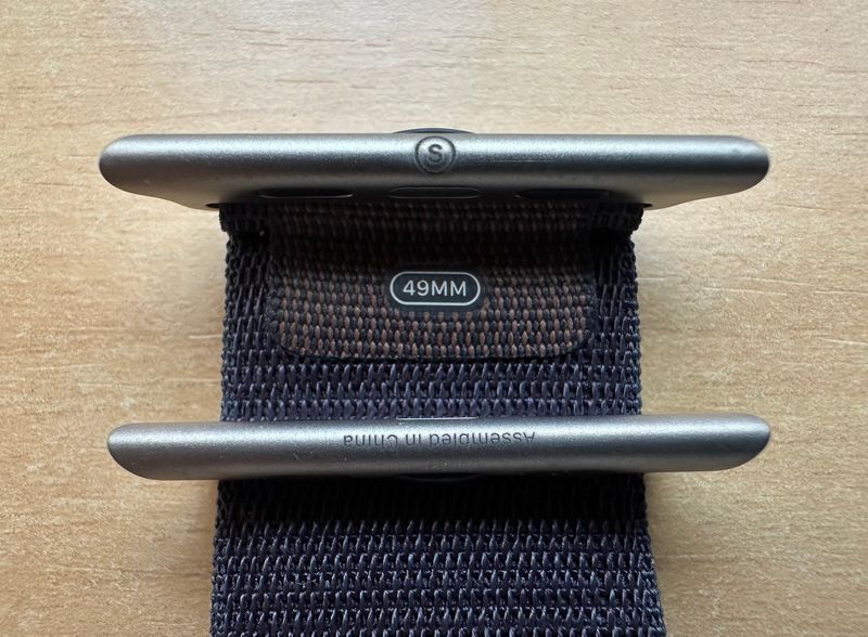 Apple Watch ULTRA 49mm. Indigo Alpine Loop S afbeelding 5