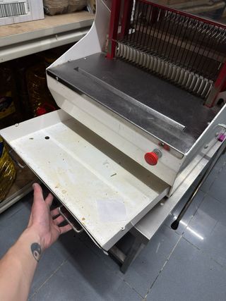 Cortadora de pan profesional panadería