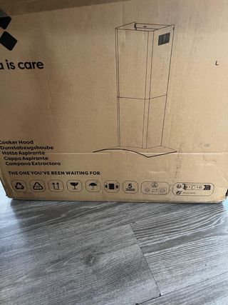 NUEVA! Campana extractora cristal 60cm a estrenar