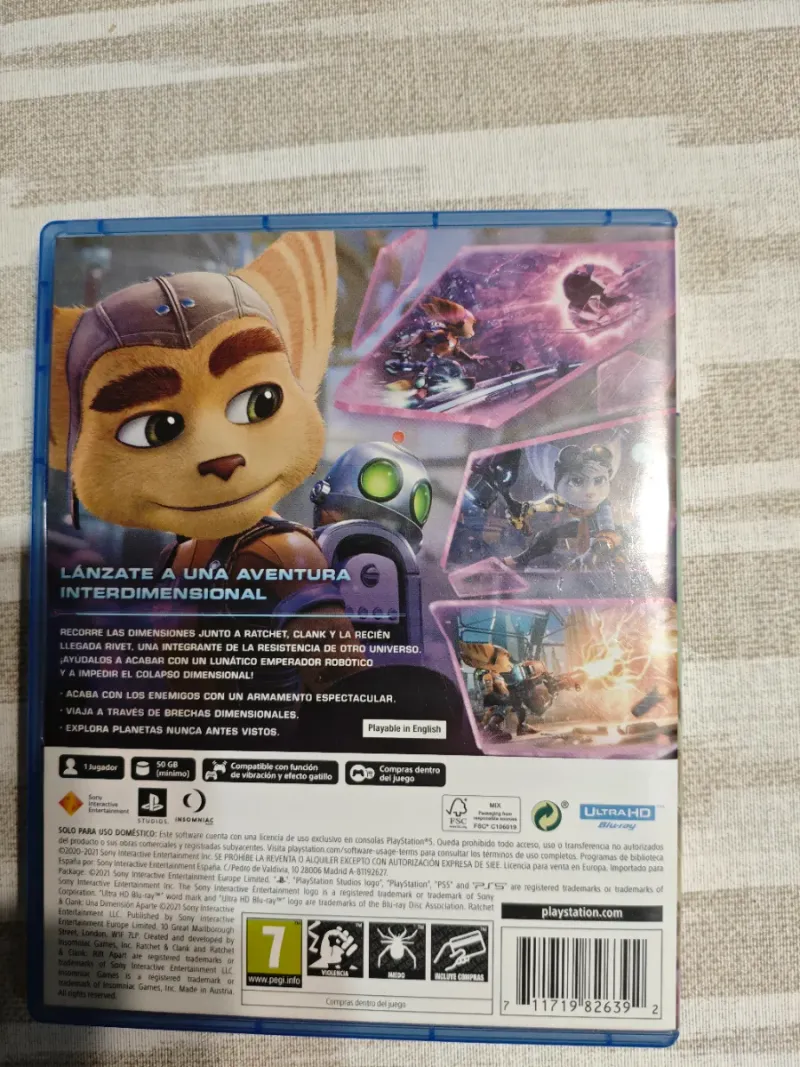 Ratchet & Clank: Una Dimensión Aparte PS5 afbeelding 2