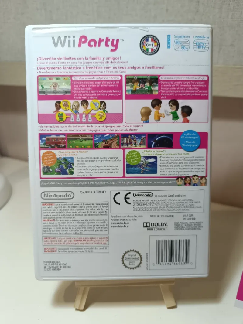 Wii Party - Juego Nintendo Wii PAL ESP afbeelding 3