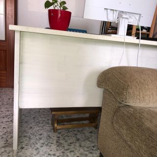 Escritorio Madera Maciza +CAJONERA
