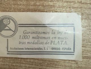 Colección medallas plata 1000/1000 Reyes de España