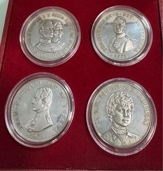 Colección medallas plata 1000/1000 Reyes de España