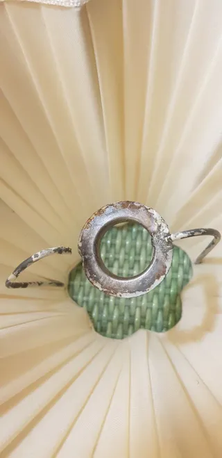 Coppia Lampade Vintage Comodino Dipinte a mano.