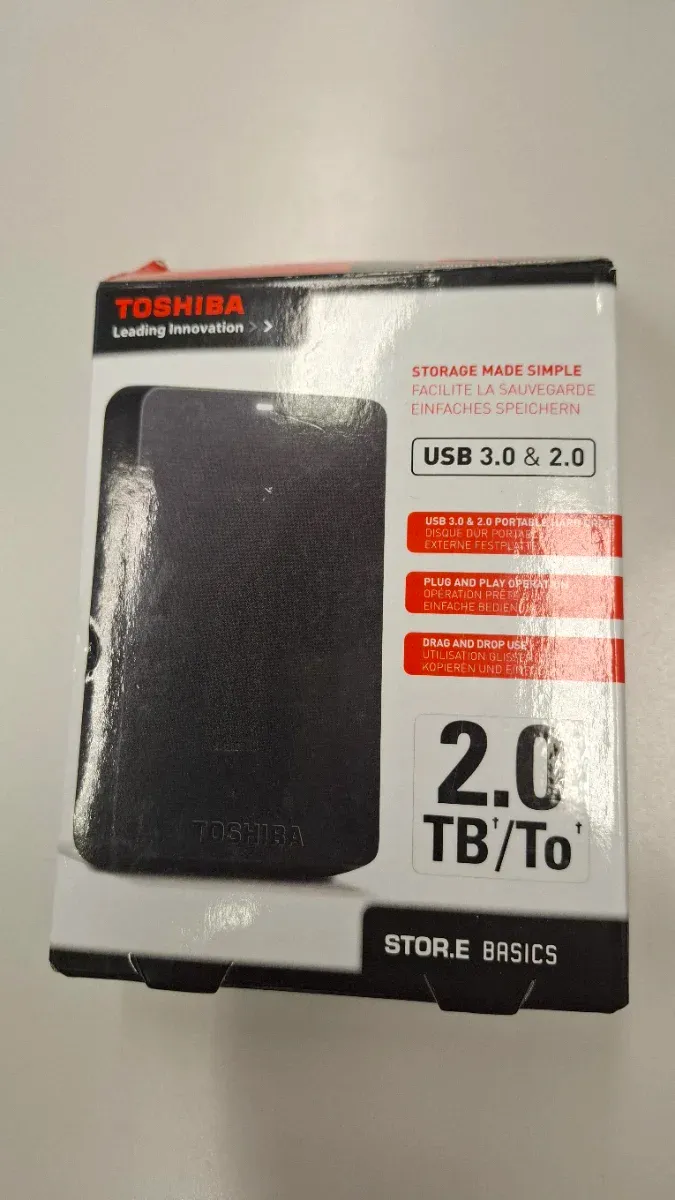 HDD Toshiba 2TB Stor.e Basics