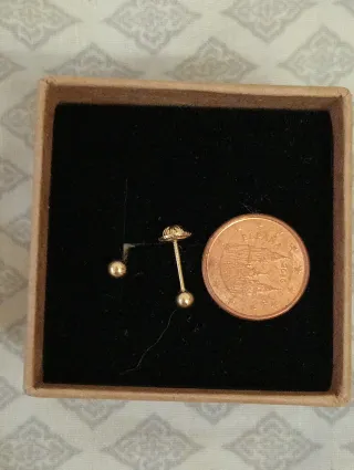 Pendientes Oro 18k Bolas