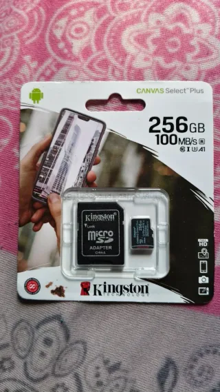 Micro SD Kingston 256GB Nueva