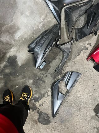 Carenado Yamaha YZF R125 2017 Rojo