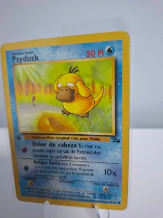 Carta Pokémon Psyduck Básico 50 HP