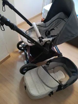 Carrito y capazo Jané