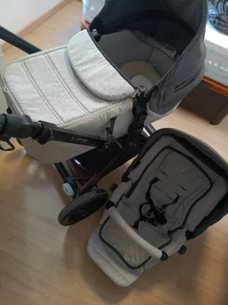 Carrito y capazo Jané