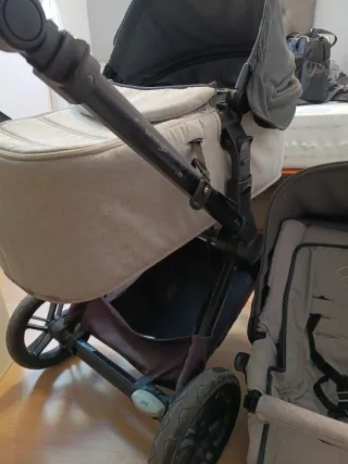 Carrito y capazo Jané