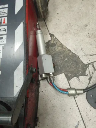 Gato oleo Neumático mega 30-15 toneladas portatil