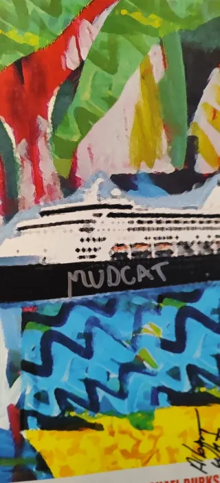 Póster Coleccionable Blues Cruise 2007 con Firmas.