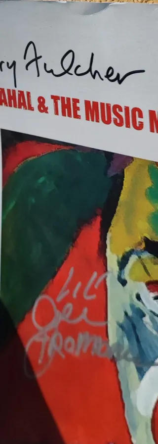 Póster Coleccionable Blues Cruise 2007 con Firmas.