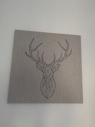 Cuadro Decorativo Reno Geométrico