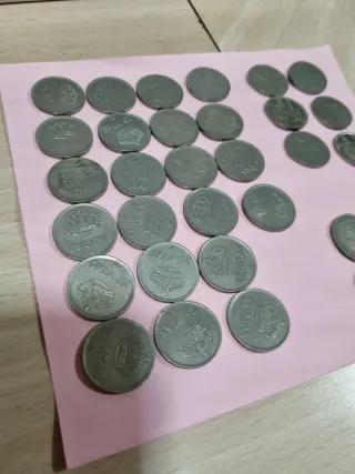 Monedas 25 Pesetas (Lote)