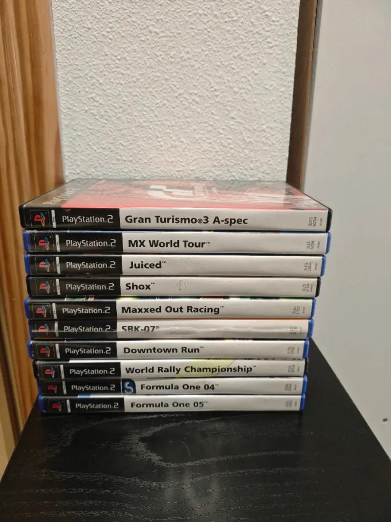 Lote 10 Juegos Carreras PlayStation 2