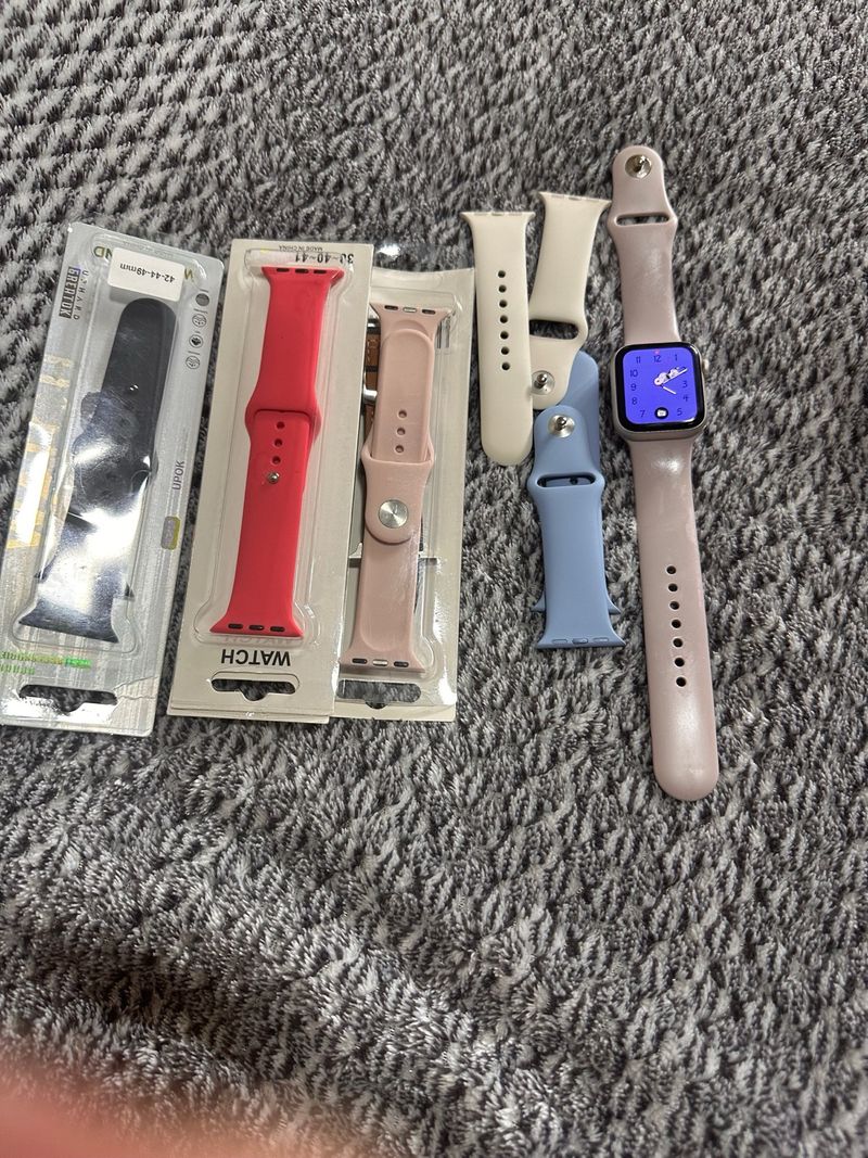 Correas Apple Watch (Azul, Rosa)