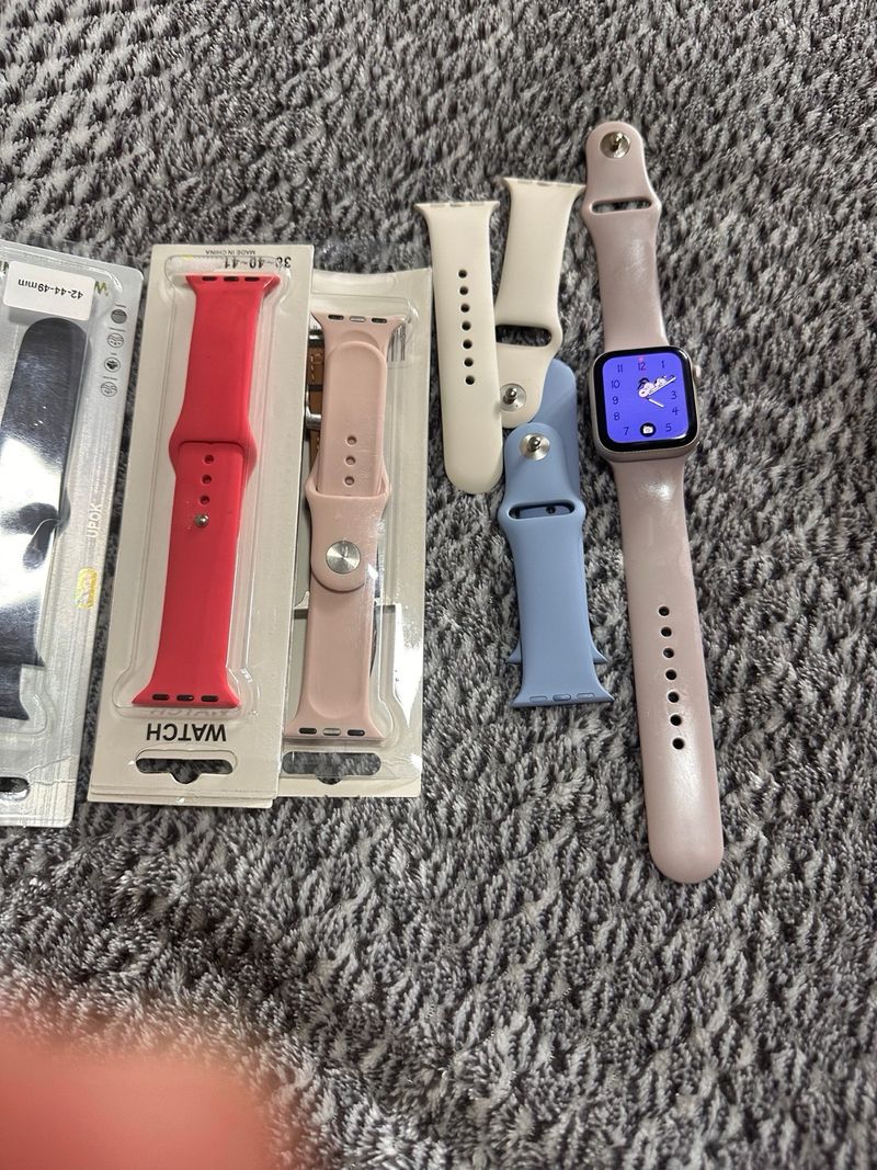 Correas Apple Watch (Azul, Rosa) afbeelding 2