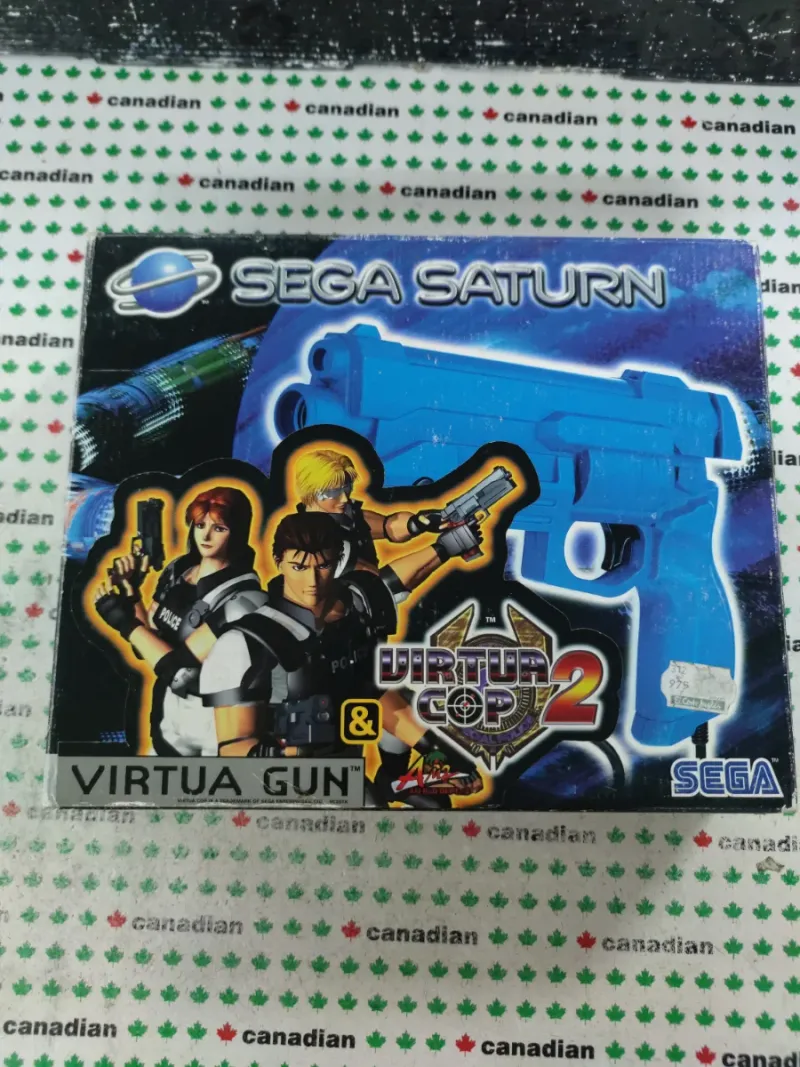 Virtua Cop 2 Sega Saturn + Virtua Gun