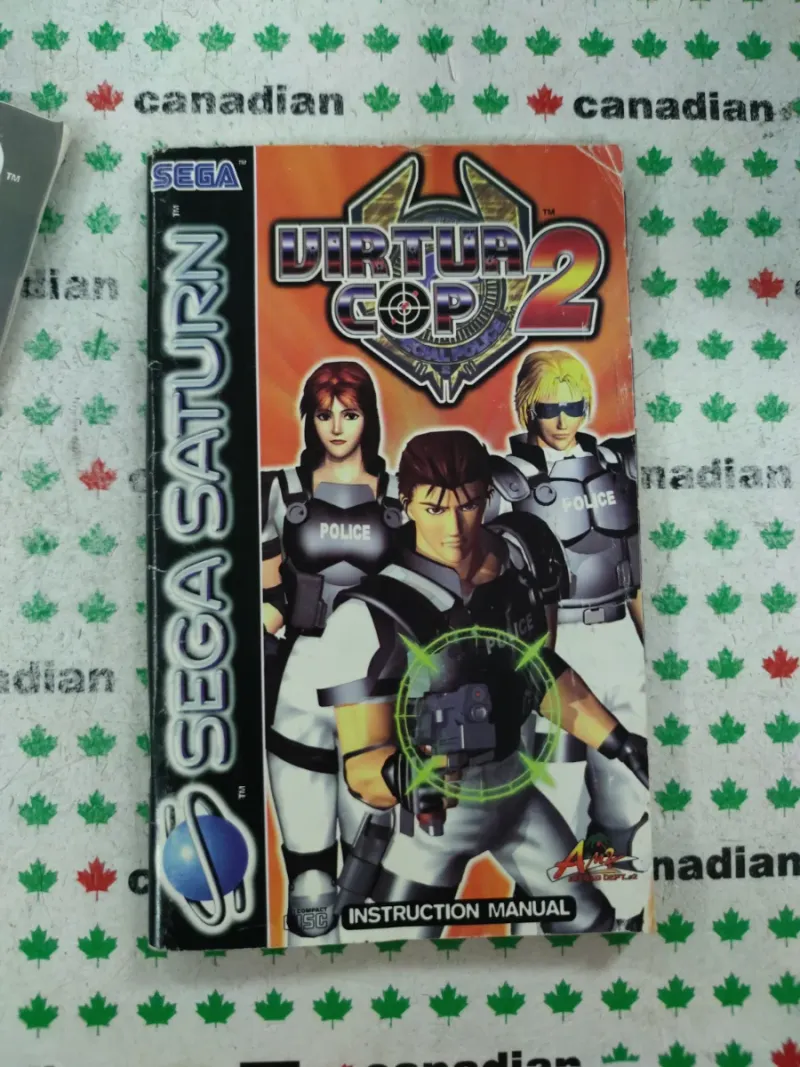 Virtua Cop 2 Sega Saturn + Virtua Gun afbeelding 17
