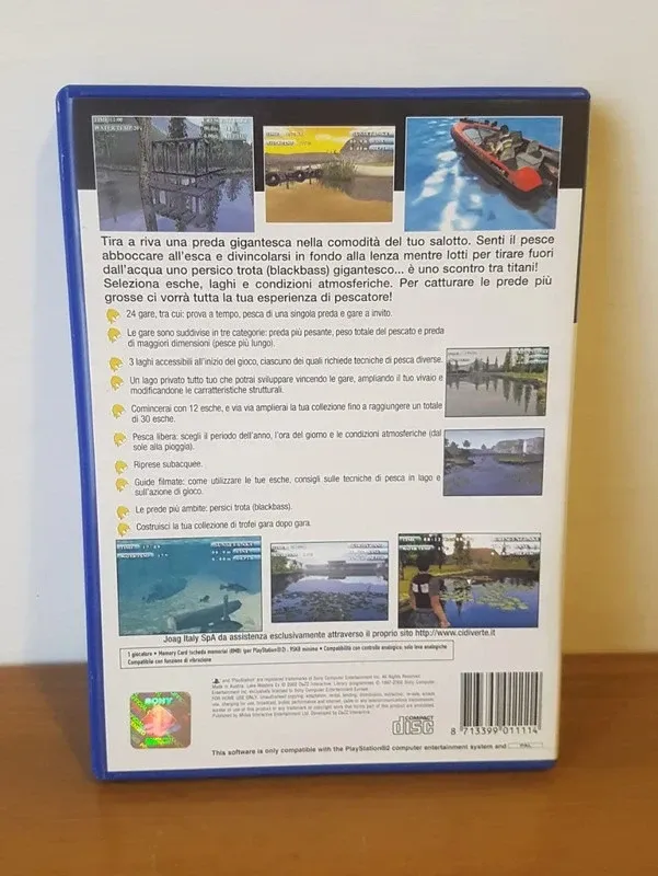 Lake Master Ex PS2 PlayStation 2 afbeelding 2