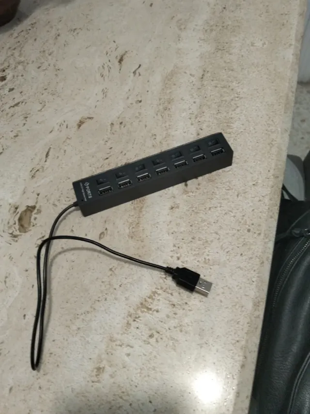 Hub USB 7 Puertos con Interruptores
