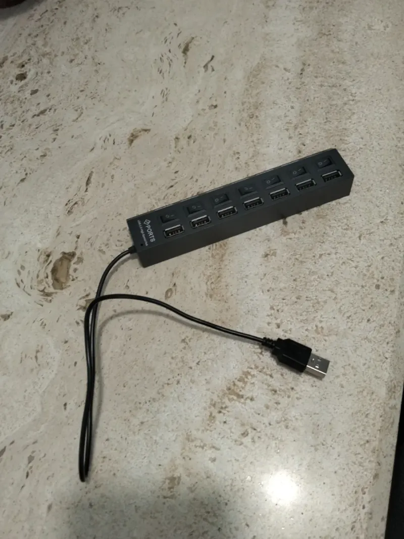 Hub USB 7 Puertos con Interruptores afbeelding 2