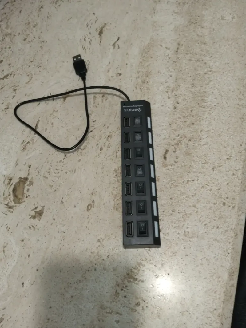 Hub USB 7 Puertos con Interruptores afbeelding 6