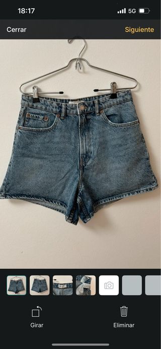 Shorts vaqueros Zara Talla L/40