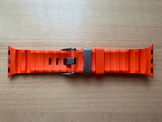 Apple Watch X Nomad 49mm. Rocky Point Band Magma