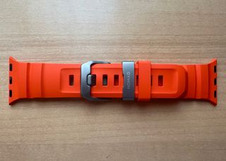 Apple Watch X Nomad 49mm. Rocky Point Band Magma