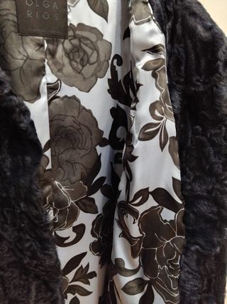 Abrigo astracán Olga Ríos