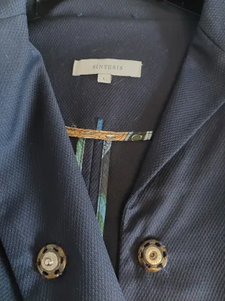 Chaqueta SÍNTESIS Primavera/Verano Talla L. Marino
