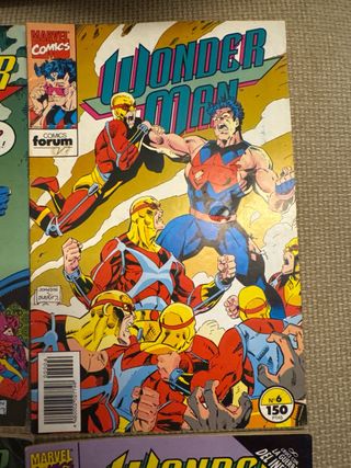 Lote 4 Cómics WONDER MAN
