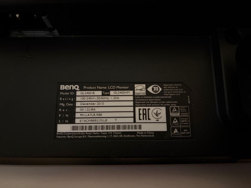 Monitor BenQ 24 GL2450 LED HDMI afbeelding 3