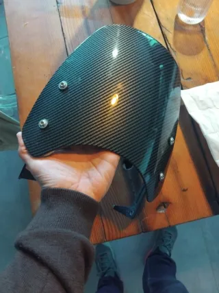 Cupolin Triumph Scrambler 1200 XC/XE Negro