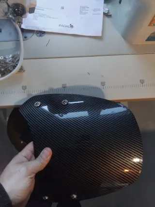 Cupolin Triumph Scrambler 1200 XC/XE Negro