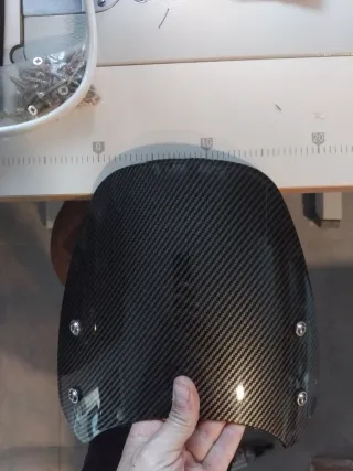 Cupolin Triumph Scrambler 1200 XC/XE Negro