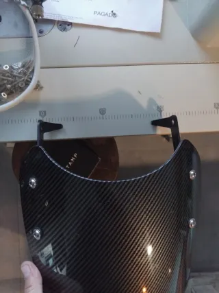 Cupolin Triumph Scrambler 1200 XC/XE Negro